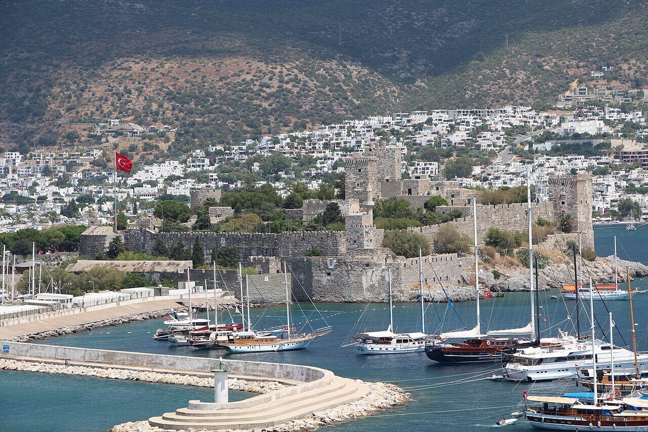 Bodrum harbour front